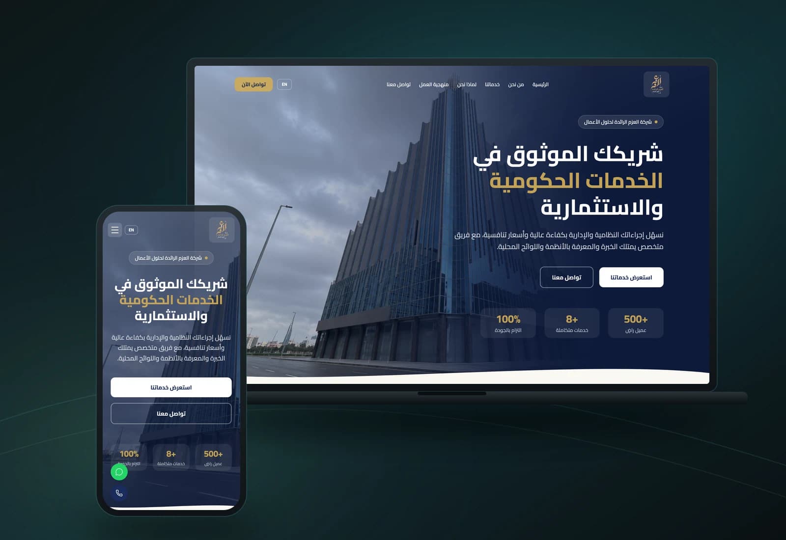 العزم الرائدة — من أعمال بيتا كيو
